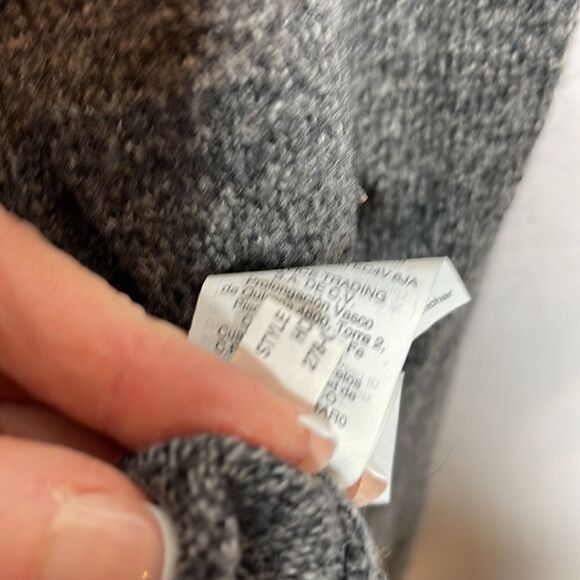 J.Crew Mercantile Quarter Zip Nylon/Lambs Wool Blend Gray Men’s Sweater. Size Lg - Picture 9 of 9